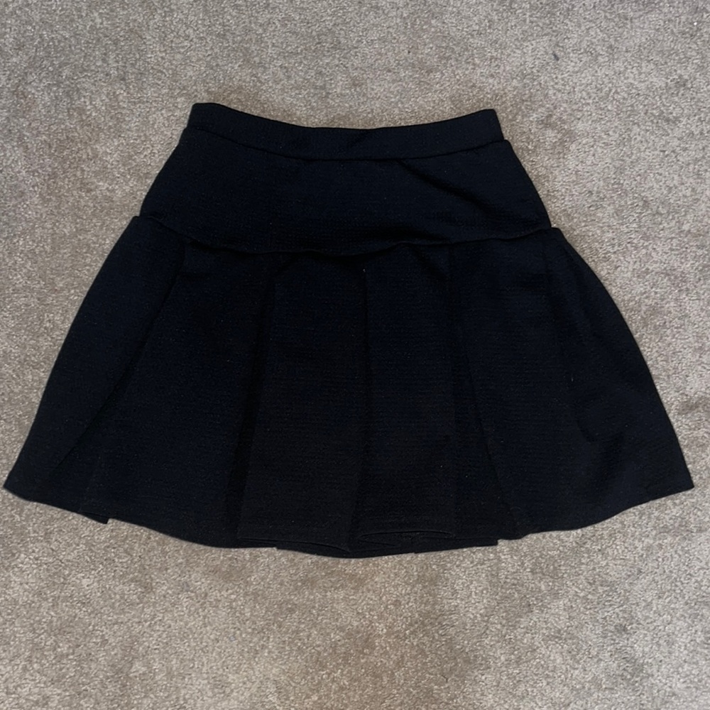 Caution To The Wind Black Skirt